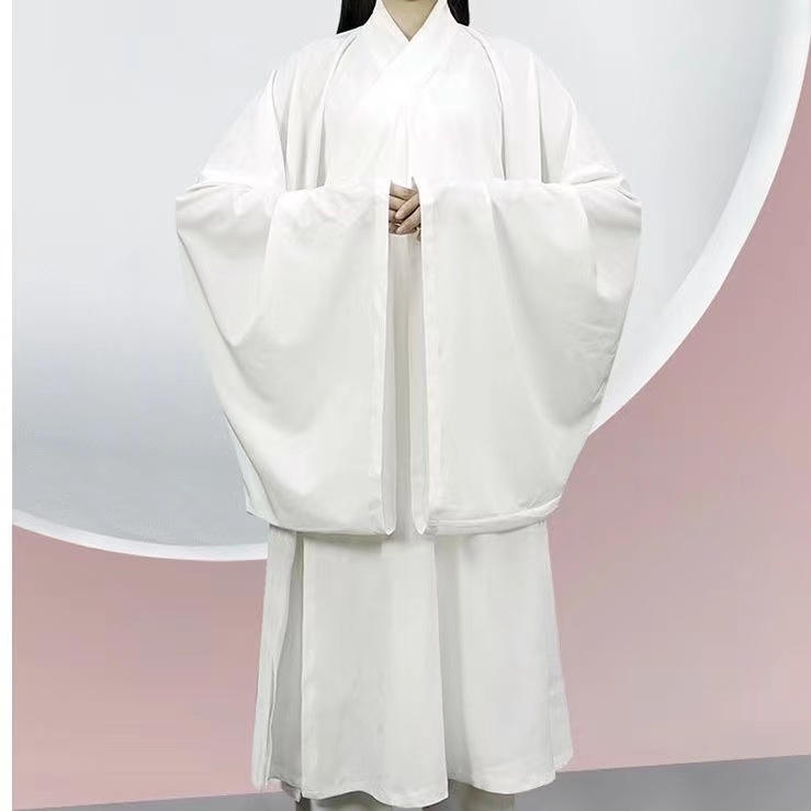 Ethnic Gown - Hanfu 중국 명나라 전통 라운드 칼라