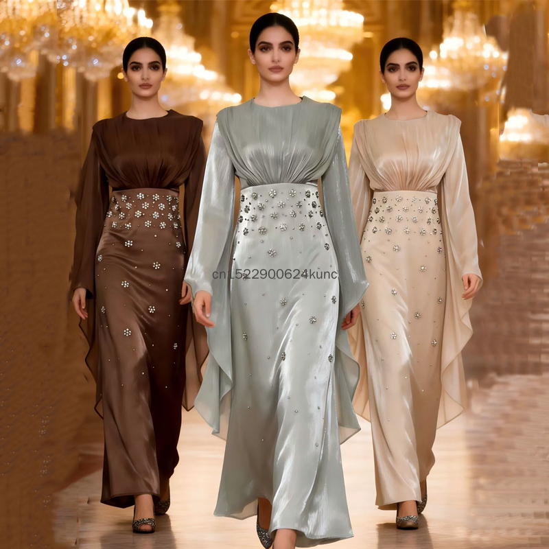 Salwar Kameez Set - 2피스 세트 맞춤 제작 고급 라인스톤