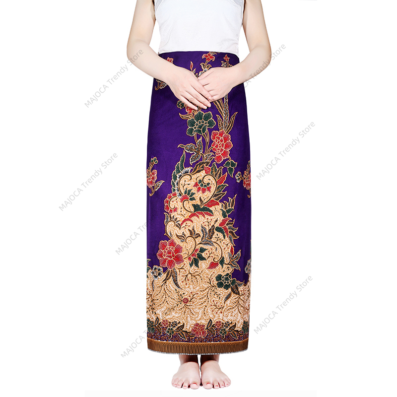 남녀 공용 동남아시아 룽기/도티/사롱/랩, 프린트 디자 - Batik Sarong Wrap 리뷰 및 가격