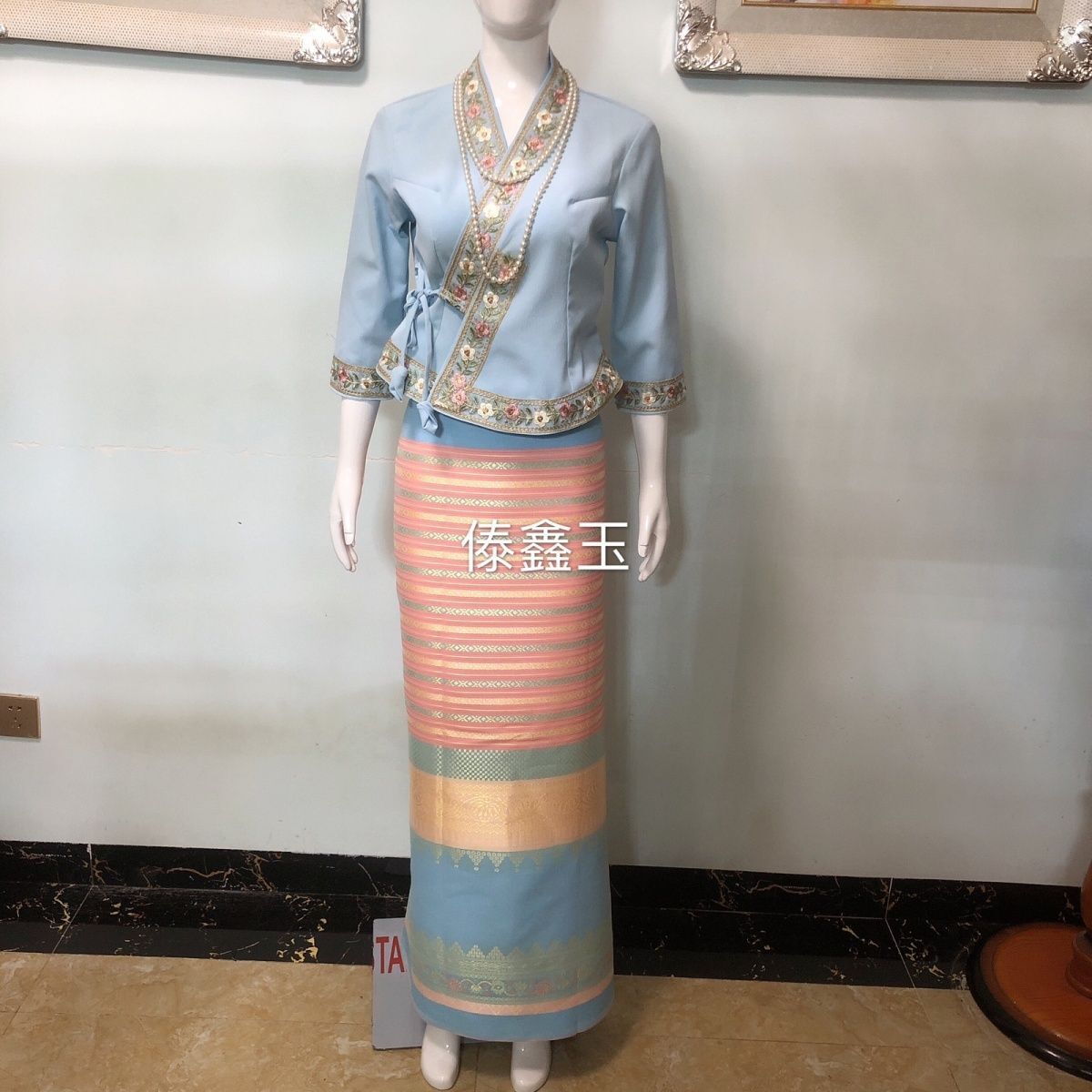 2pcsThailand Long-gyi 스커트 Dai  - Batik Sarong Wrap 리뷰 및 가격