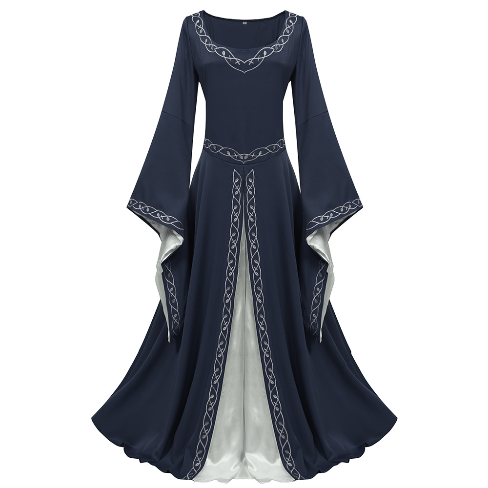 위시 할로윈 코트 파티 롱 플로어-길이 여성 드레스 빈 - Ethnic Gown 리뷰 및 가격