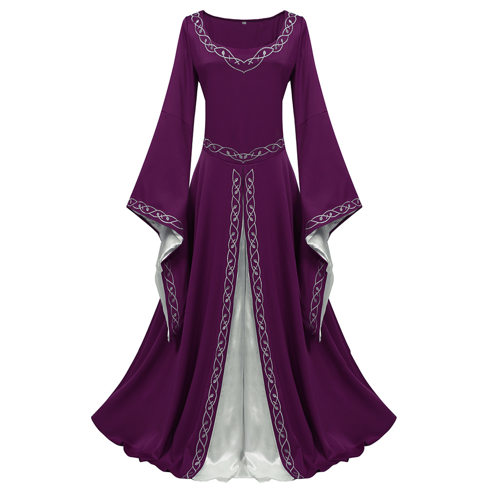 위시 할로윈 코트 파티 롱 플로어-길이 여성 드레스 빈 - Ethnic Gown 리뷰 및 가격