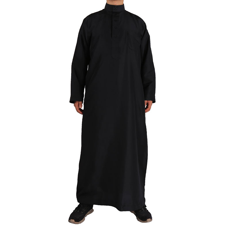 남성용 이슬람 이슬람 가운, 레트로 아랍 로브, 긴 소 - Ethnic Gown 리뷰 및 가격