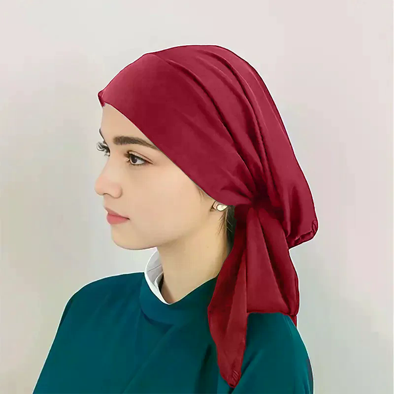 단색 터번 민족 스타일 탄력 있는 리본 헤드 스카프 여 - Go Ethnic Fashion 리뷰 및 가격