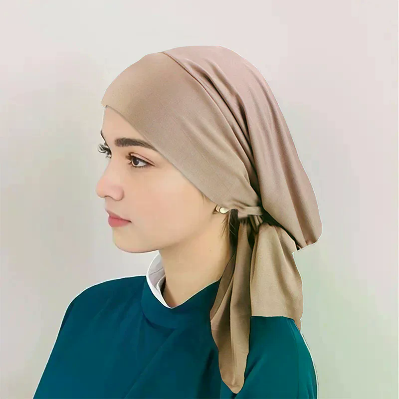 단색 터번 민족 스타일 탄력 있는 리본 헤드 스카프 여 - Go Ethnic Fashion 리뷰 및 가격