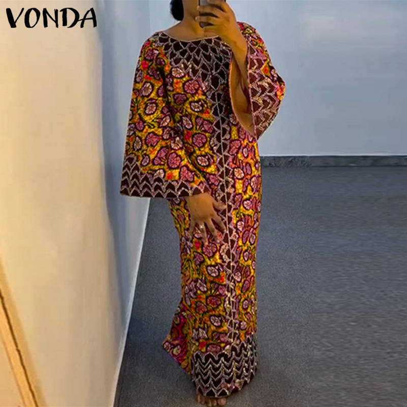 플러스 사이즈 VONDA 보헤미안 드레스 2026 여름 - Ethnic Gown 리뷰 및 가격