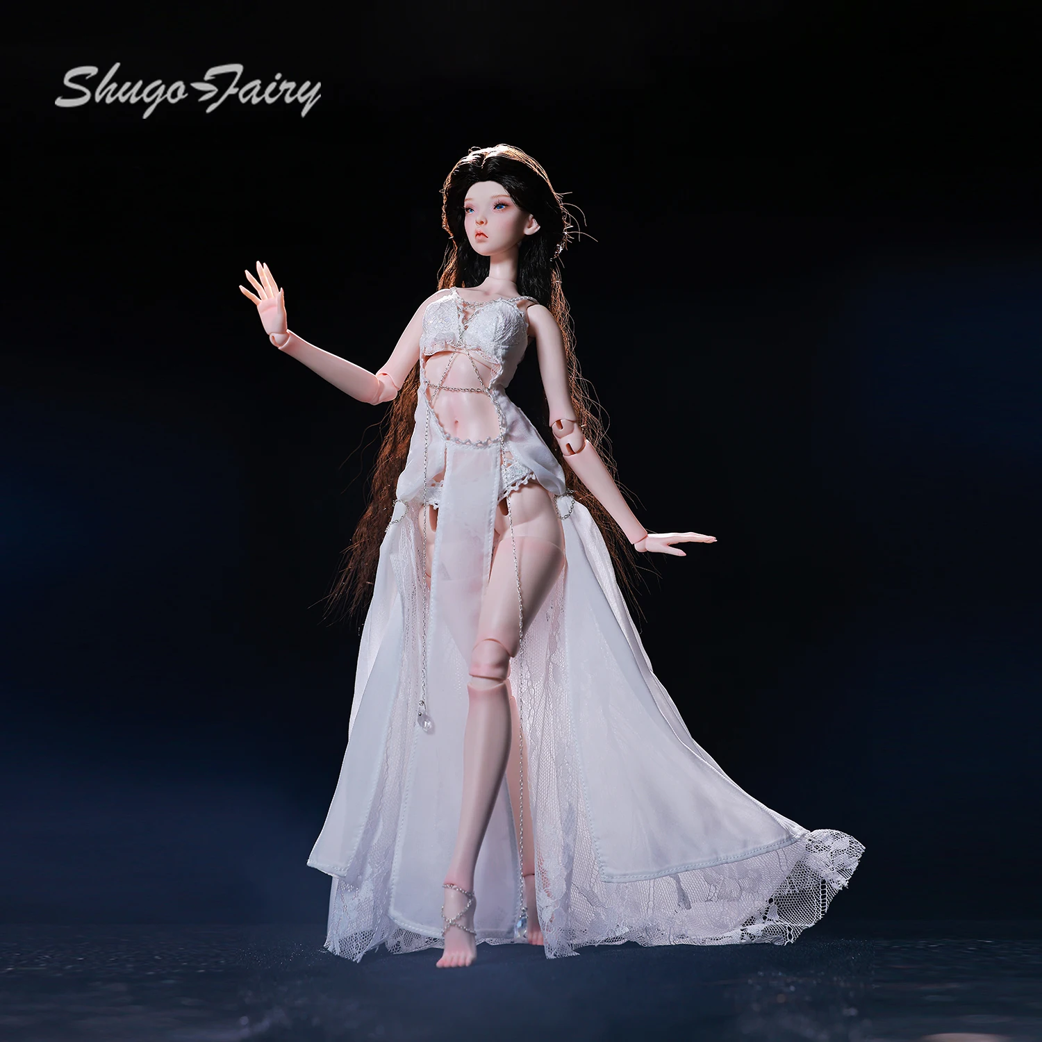 필리스 E 1/4 BJD 인형 임신 배 슬림 바디 레진 - Ethnic Fashion Model 리뷰 및 가격