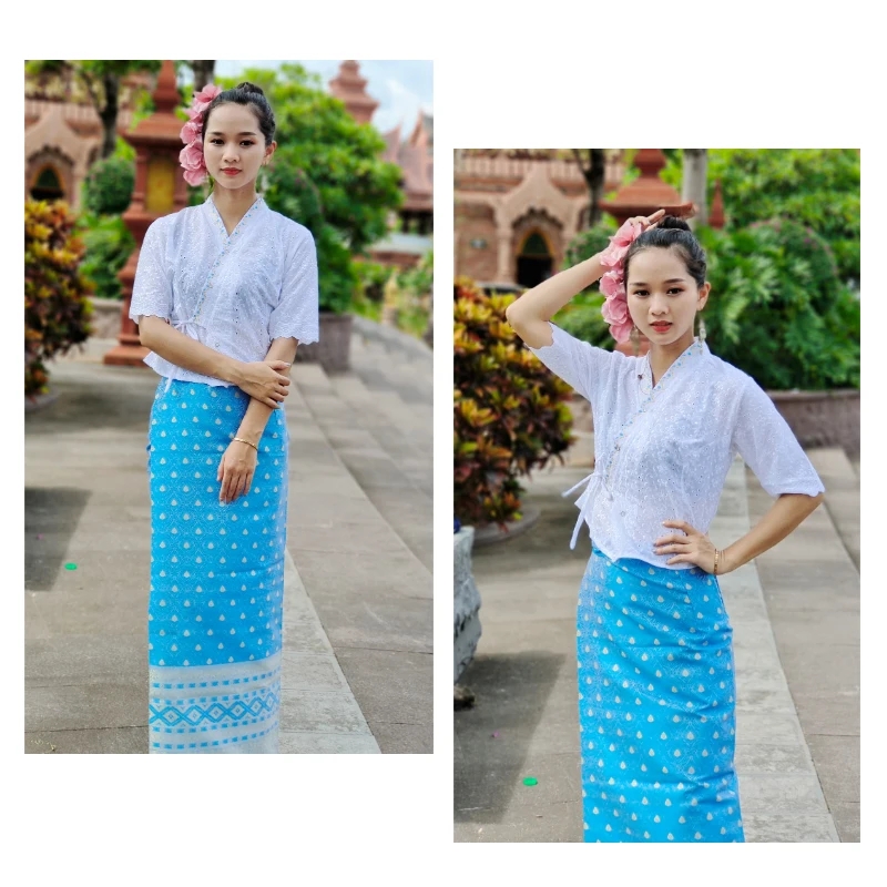 여성 태국 전통 롱 스커트, 동남아 태국 스타일, 코스 - Batik Sarong Wrap 리뷰 및 가격