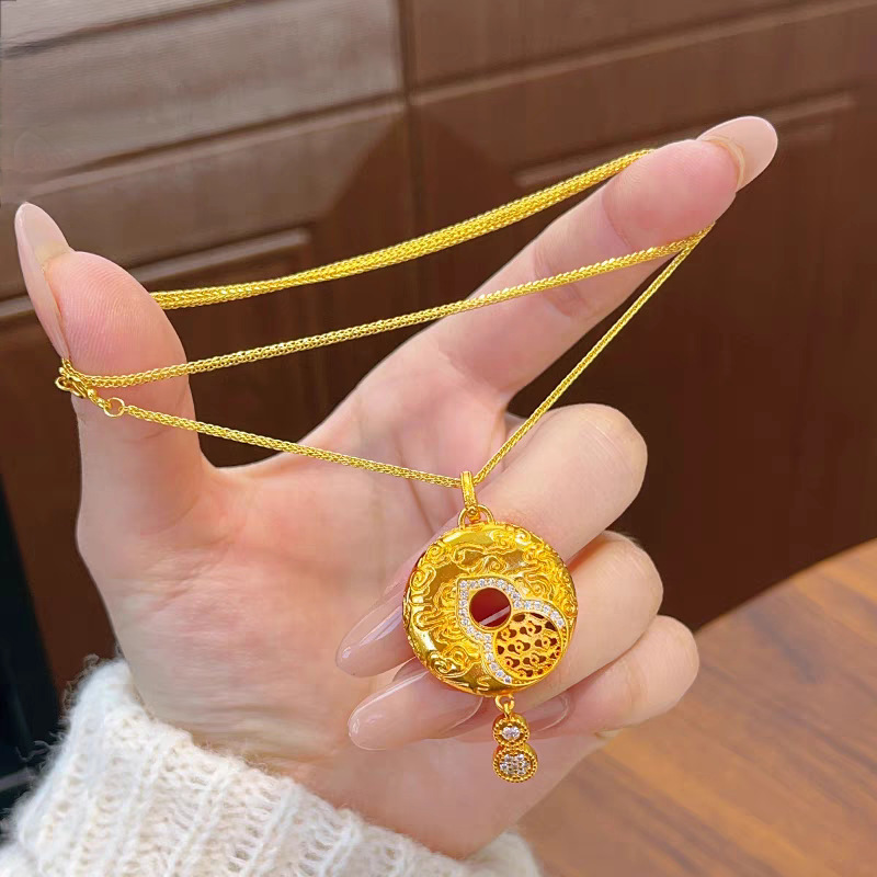 여성용 24K 골드 AU999 Fortune-Gourd - Ethnic Luxe Fashion 리뷰 및 가격